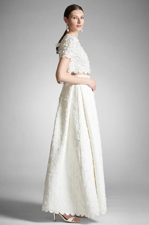 Ceremony Women Sachin and Babi Naya Top 8211 Ivory