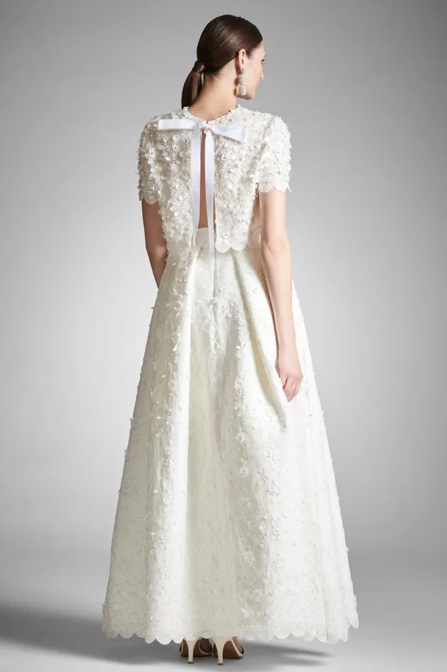 Ceremony Women Sachin and Babi Naya Top 8211 Ivory