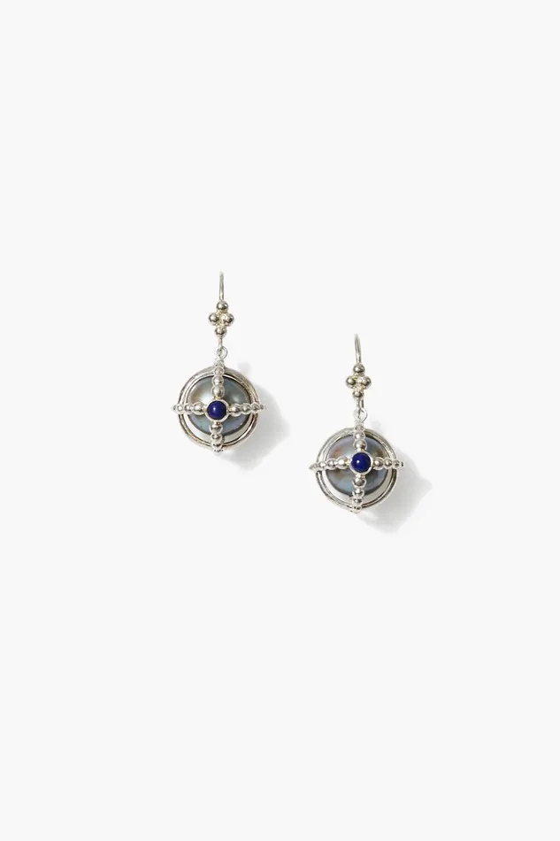 Charlotte Earrings Grey Pearl Mix Women Chan Luu Earrings