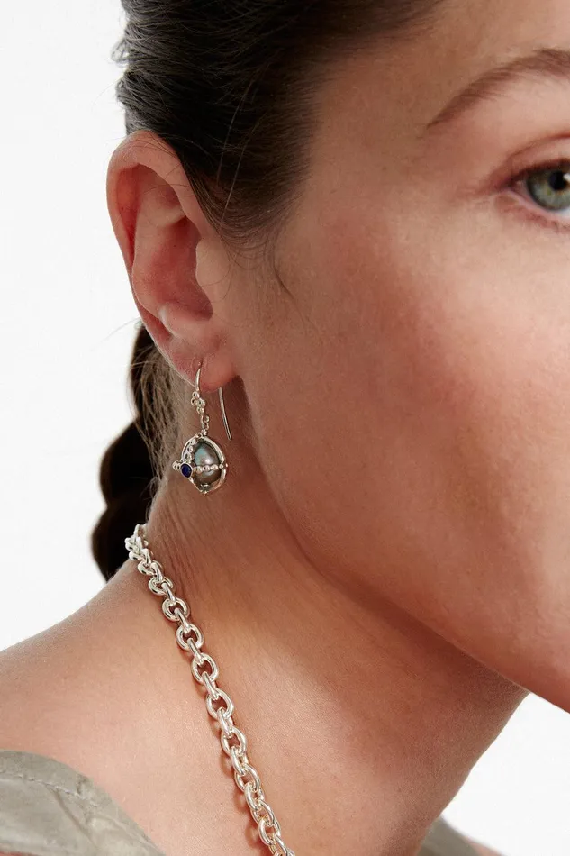Charlotte Earrings Grey Pearl Mix Women Chan Luu Earrings