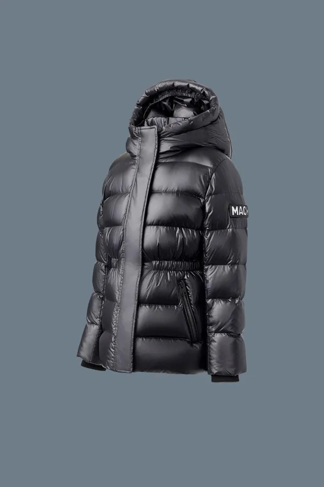 Coats and Jackets Kids Mackage ALANNIST Lustrous Medium Down Parka With Hood For Toddlers 26 Years Black Coats and Jackets Kids Mackage ALANNIST Lustrous Medium Down Parka With Hood For Toddlers 26 Years Black