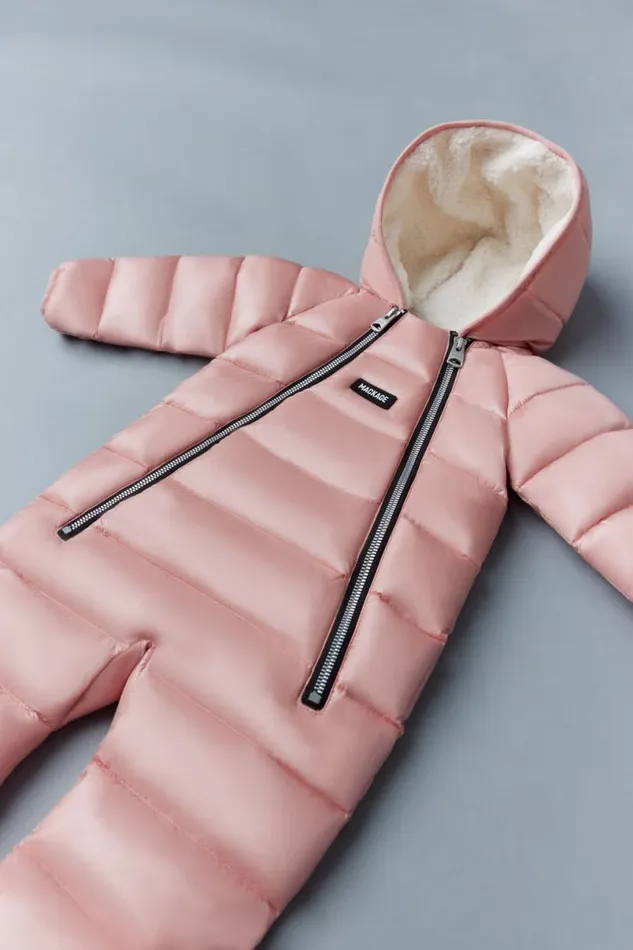Coats and Jackets Kids Mackage BAMBI Recycled E3Lite Down Snowsuit For Babies 324 Months Navy Coats and Jackets Kids Mackage BAMBI Recycled E3Lite Down Snowsuit For Babies 324 Months Navy