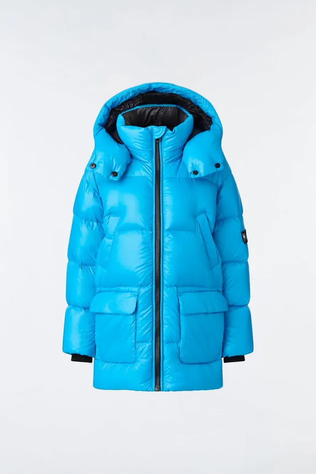Coats and Jackets Kids Mackage KENNIE Lustrous Light Down Parka With Hood For Toddlers 26 Years Black Coats and Jackets Kids Mackage KENNIE Lustrous Light Down Parka With Hood For Toddlers 26 Years Black