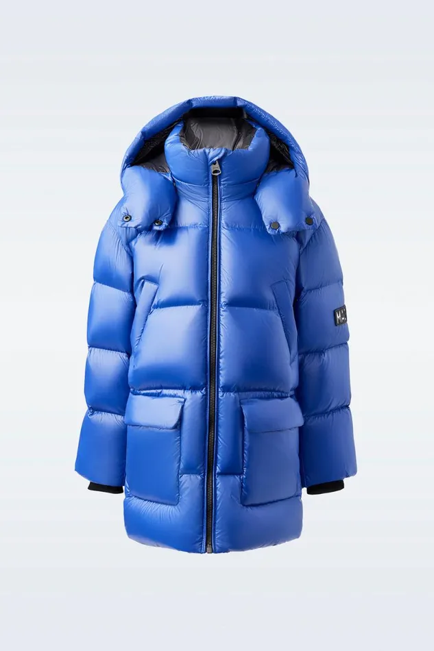 Coats and Jackets Kids Mackage KENNIE Lustrous Light Down Parka With Hood For Toddlers 26 Years Black Coats and Jackets Kids Mackage KENNIE Lustrous Light Down Parka With Hood For Toddlers 26 Years Black