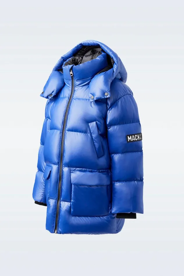 Coats and Jackets Kids Mackage KENNIE Lustrous Light Down Parka With Hood For Toddlers 26 Years Black Coats and Jackets Kids Mackage KENNIE Lustrous Light Down Parka With Hood For Toddlers 26 Years Black