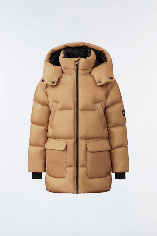 Coats and Jackets Kids Mackage KENNIE Lustrous Light Down Parka With Hood For Toddlers 26 Years Black Coats and Jackets Kids Mackage KENNIE Lustrous Light Down Parka With Hood For Toddlers 26 Years Black