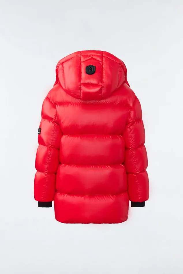 Coats and Jackets Kids Mackage KENNIE Lustrous Light Down Parka With Hood For Toddlers 26 Years Black Coats and Jackets Kids Mackage KENNIE Lustrous Light Down Parka With Hood For Toddlers 26 Years Black