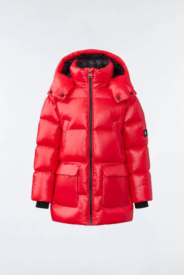 Coats and Jackets Kids Mackage KENNIE Lustrous Light Down Parka With Hood For Toddlers 26 Years Black Coats and Jackets Kids Mackage KENNIE Lustrous Light Down Parka With Hood For Toddlers 26 Years Black