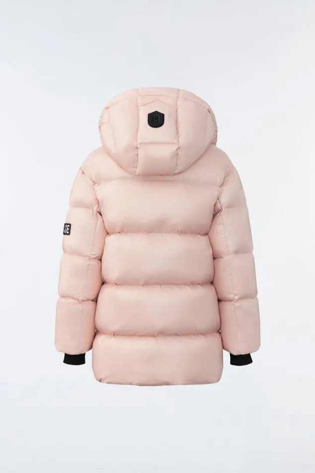 Coats and Jackets Kids Mackage KENNIE Lustrous Light Down Parka With Hood For Toddlers 26 Years Black Coats and Jackets Kids Mackage KENNIE Lustrous Light Down Parka With Hood For Toddlers 26 Years Black