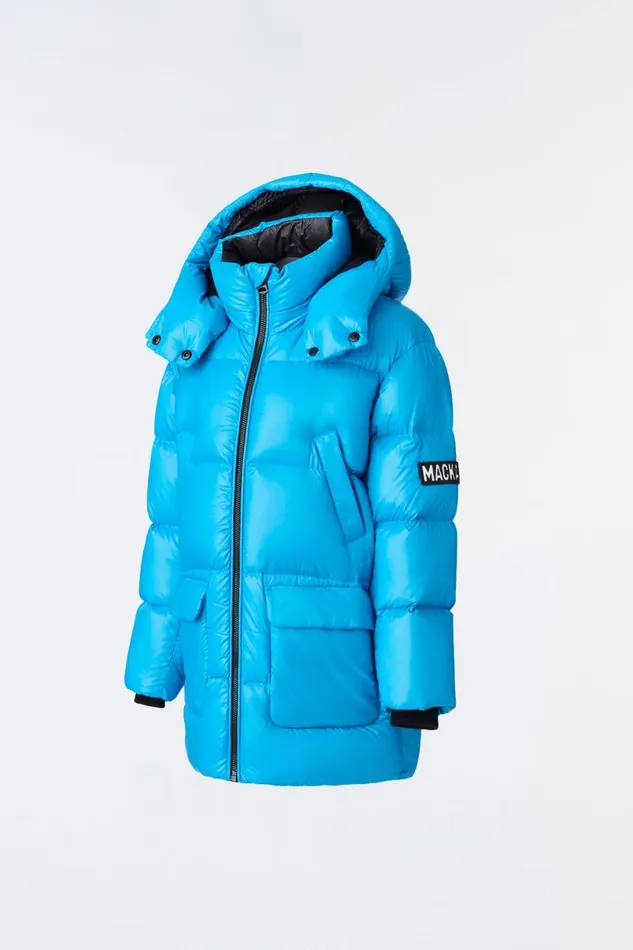 Coats and Jackets Kids Mackage KENNIE Lustrous Light Down Parka With Hood For Toddlers 26 Years Black Coats and Jackets Kids Mackage KENNIE Lustrous Light Down Parka With Hood For Toddlers 26 Years Black