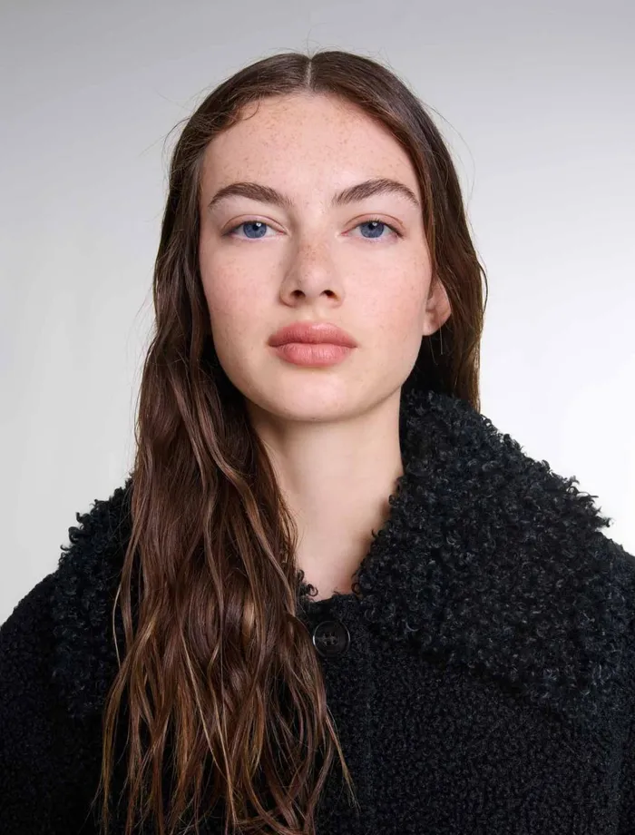 Coats Women Maje Curly Jacket Black