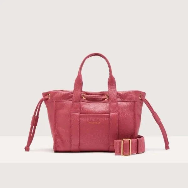 Coccinelle 2day Signature Small Rosewood Women Coccinelle Top Handle Bag