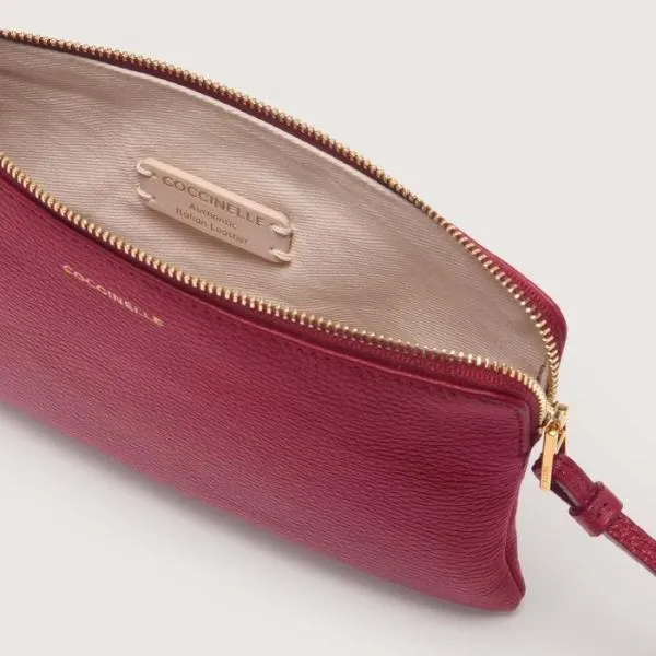 Coccinelle Alisas Medium Sangria Women Coccinelle Pochette