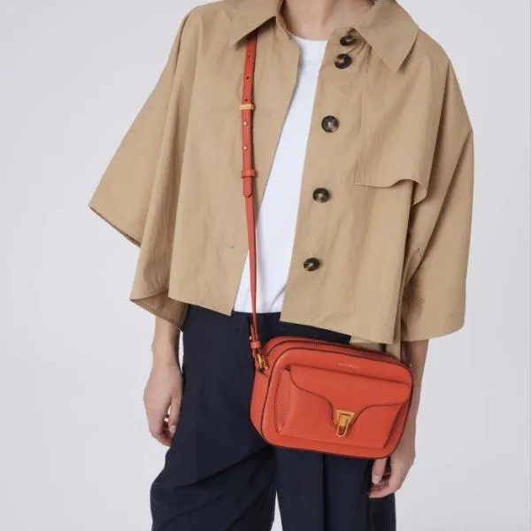 Coccinelle Beat Soft Small Grenadine Red Women Coccinelle Crossbody Bags Coccinelle Beat Soft Small Grenadine Red Women Coccinelle Crossbody Bags