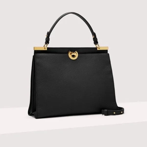Coccinelle Binxie Medium Noir Women Coccinelle Top Handle Bag