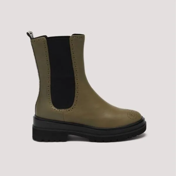 Coccinelle Campus Brogue Vintage Laurgrnoirec Women Coccinelle Boots And Ankle Boots