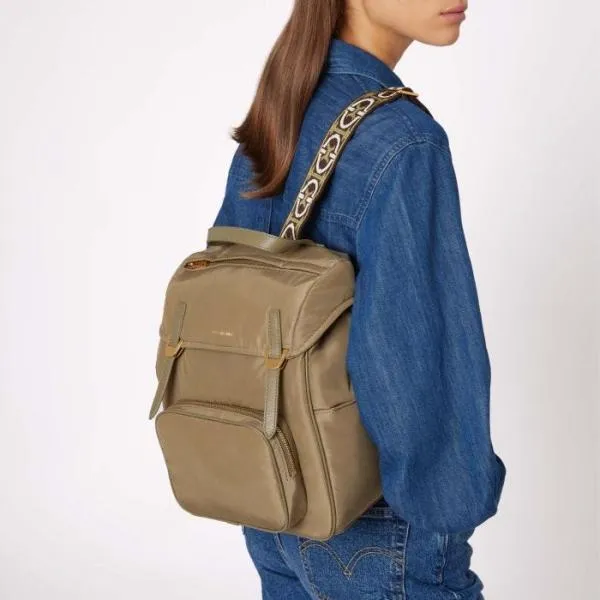 Coccinelle Campus Puffy Nylon Medium Laurel Green Women Coccinelle Backpacks Coccinelle Campus Puffy Nylon Medium Laurel Green Women Coccinelle Backpacks