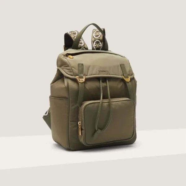Coccinelle Campus Puffy Nylon Medium Laurel Green Women Coccinelle Backpacks Coccinelle Campus Puffy Nylon Medium Laurel Green Women Coccinelle Backpacks