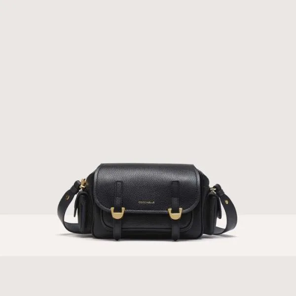 Coccinelle Campus Small Noir Women Coccinelle Crossbody Bags