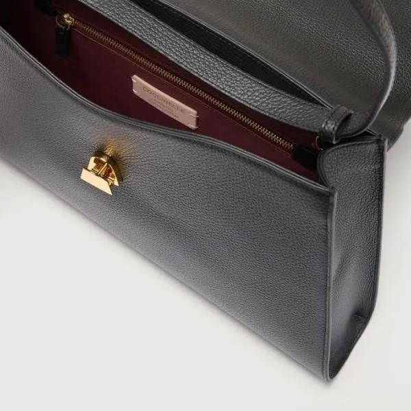 Coccinelle Dew Large Noir Women Coccinelle Shoulder Bags Coccinelle Dew Large Noir Women Coccinelle Shoulder Bags
