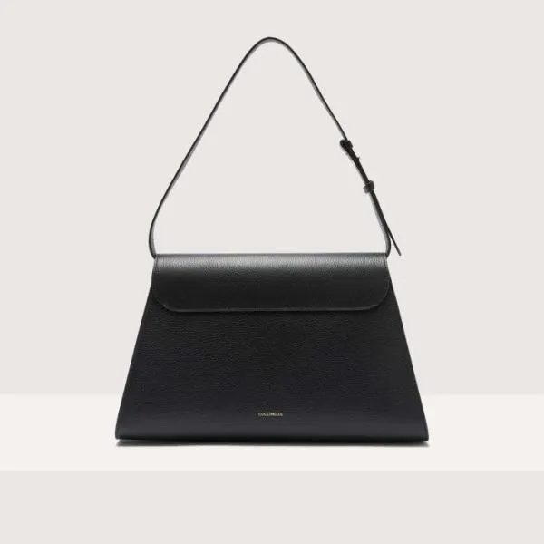 Coccinelle Dew Large Noir Women Coccinelle Shoulder Bags Coccinelle Dew Large Noir Women Coccinelle Shoulder Bags
