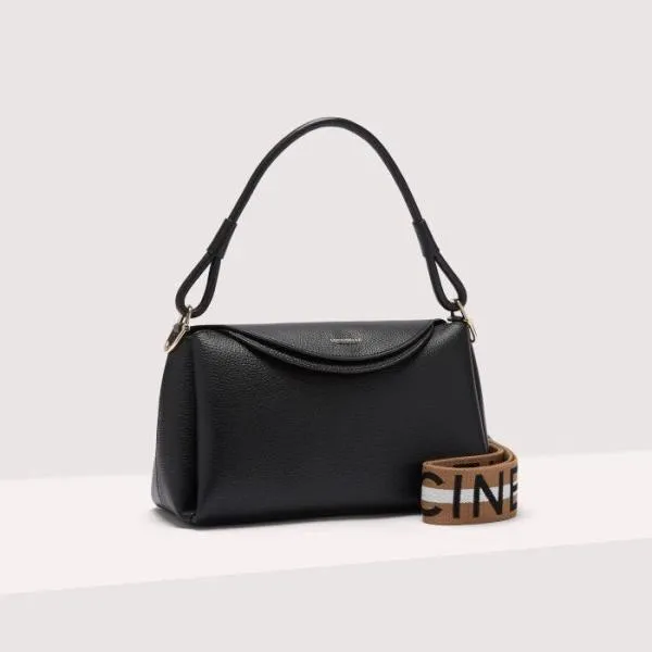Coccinelle Eclyps Medium Noir Women Coccinelle Shoulder Bags Coccinelle Eclyps Medium Noir Women Coccinelle Shoulder Bags