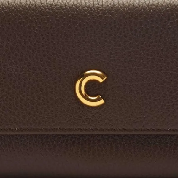 Coccinelle Kelsey Fondant Brown Women Coccinelle Wallets and Small Leather Goods