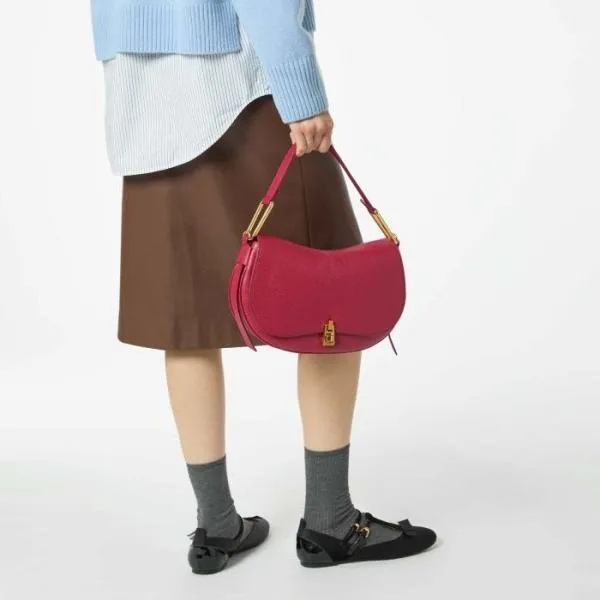 Coccinelle Magie Soft Medium Sangria Women Coccinelle Top Handle Bag