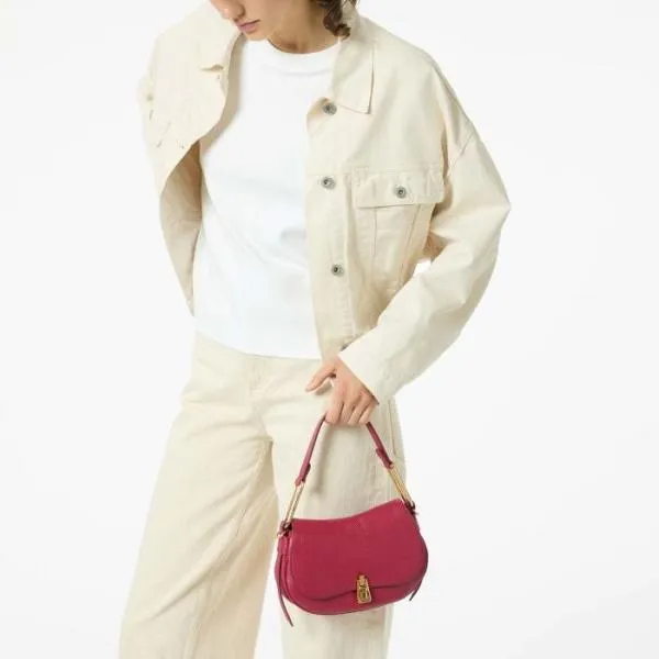 Coccinelle Magie Soft Mini Sangria Women Coccinelle Top Handle Bag Coccinelle Magie Soft Mini Sangria Women Coccinelle Top Handle Bag