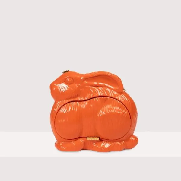 Coccinelle Rabbit Bag Arancio Women Coccinelle Crossbody Bags