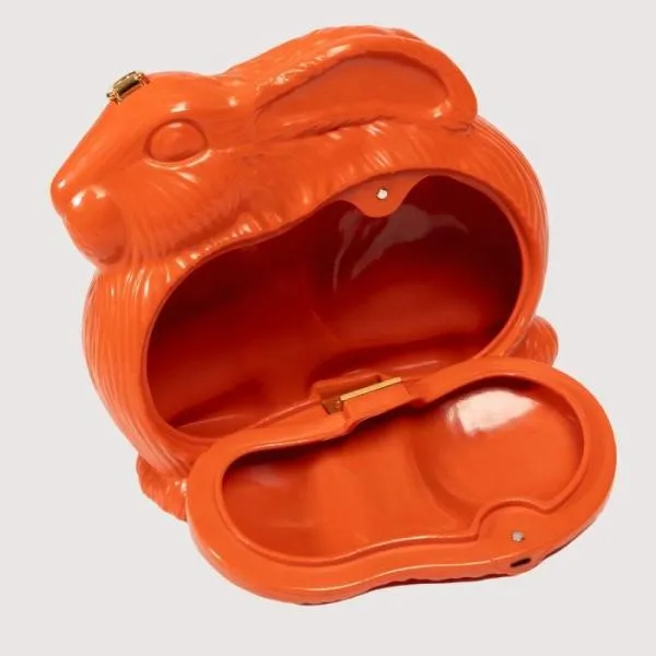 Coccinelle Rabbit Bag Arancio Women Coccinelle Crossbody Bags