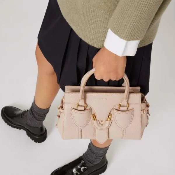 Coccinelle York Small Rosette Women Coccinelle Top Handle Bag Coccinelle York Small Rosette Women Coccinelle Top Handle Bag