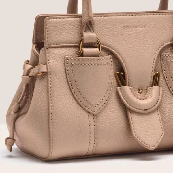 Coccinelle York Small Rosette Women Coccinelle Top Handle Bag Coccinelle York Small Rosette Women Coccinelle Top Handle Bag