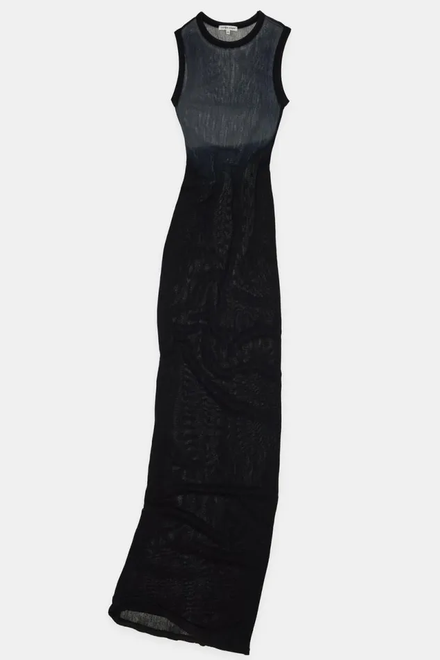 COTTON CITIZEN DRESSES Rio Maxi Dress Black Cast 8211 Women