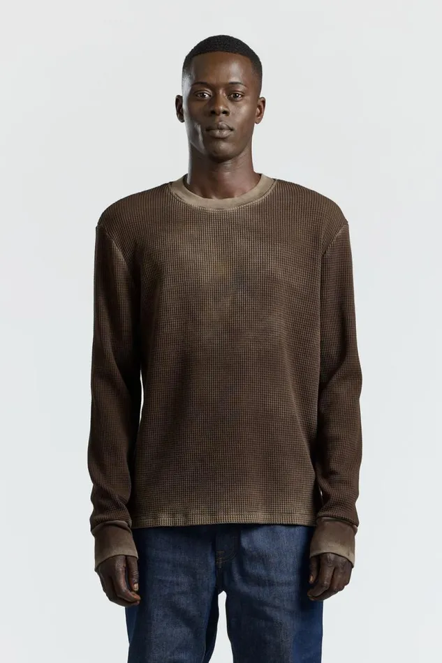 COTTON CITIZEN SHIRTS Cooper Thermal Vintage Espresso 8211 Men