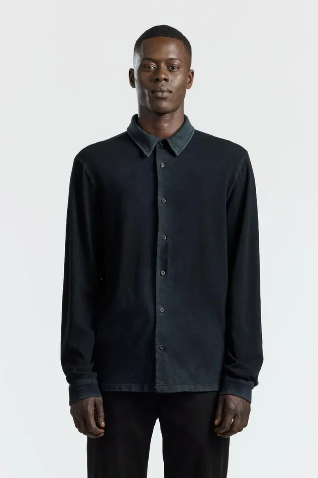 COTTON CITIZEN SHIRTS Presley Buttondown Vintage Black 8211 Men