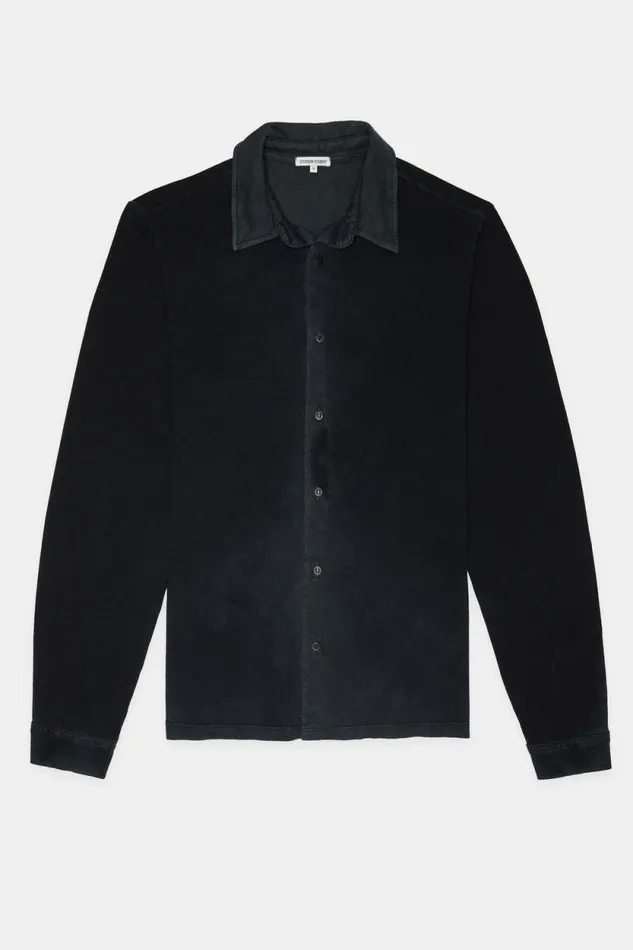 COTTON CITIZEN SHIRTS Presley Buttondown Vintage Black 8211 Men