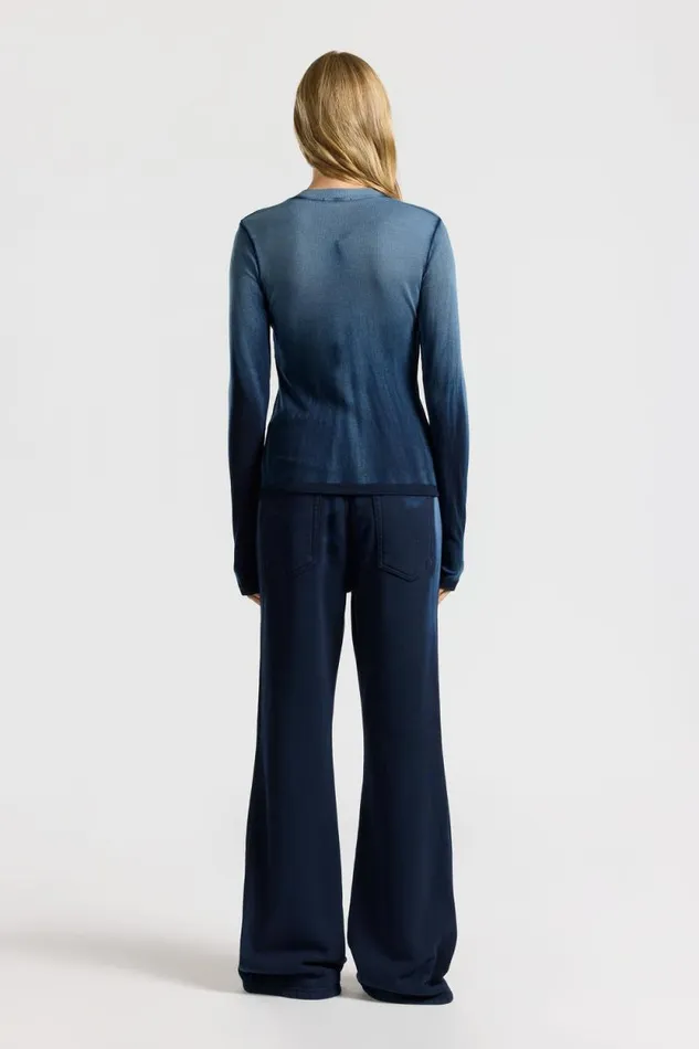 COTTON CITIZEN SHIRTS Verona Henley Navy Cast 8211 Women