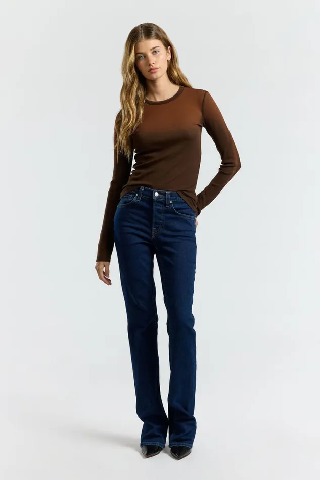 COTTON CITIZEN SHIRTS Verona Shirt Chestnut Cast 8211 Women