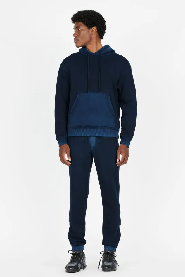 COTTON CITIZEN SWEATSHIRTS Bronx Hoodie Sale Vintage Navy 8211 Men