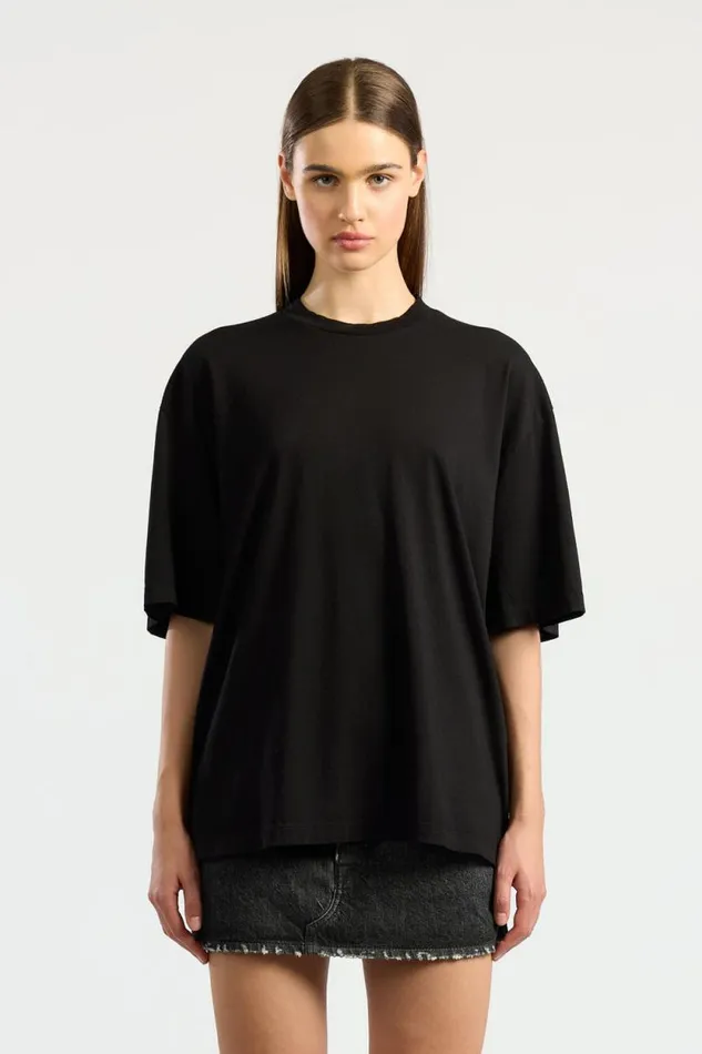 COTTON CITIZEN TEES Bowie Tee Jet Black 8211 Women