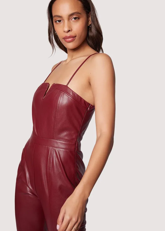 Crimson Holly Jumpsuit Merlot Women Lost Wander Romper And Jumpsuits