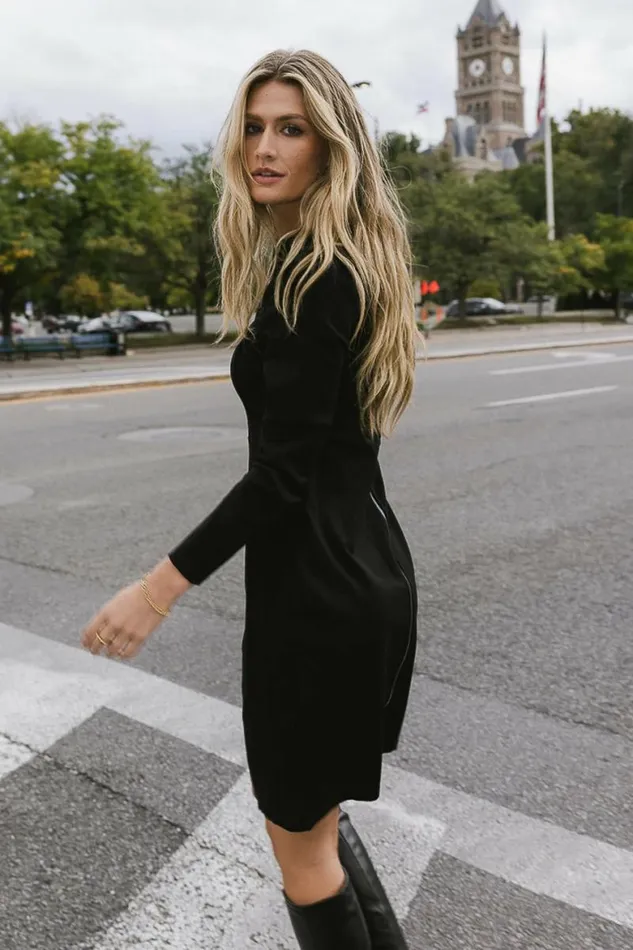 Declan Cut Out Dress Black Women Bohme Dresses