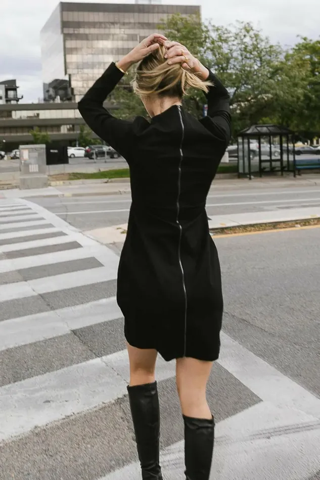 Declan Cut Out Dress Black Women Bohme Dresses