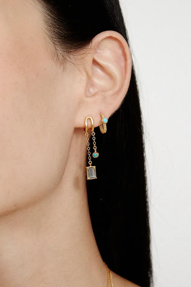 Delilah Drop Earrings Labradorite Mix Women Chan Luu Earrings