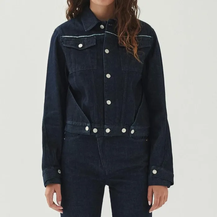 Denim Women ALOHAS Sand Indigo Denim Jacket