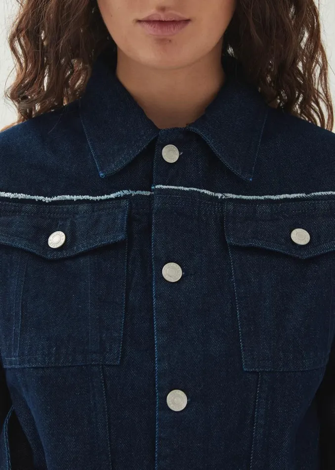 Denim Women ALOHAS Sand Indigo Denim Jacket
