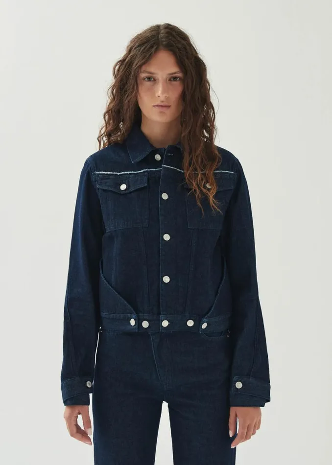 Denim Women ALOHAS Sand Indigo Denim Jacket