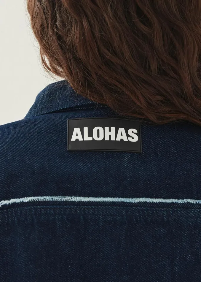 Denim Women ALOHAS Sand Indigo Denim Jacket