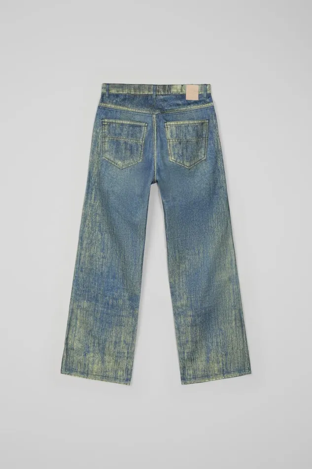 Denim Women Camper Denim Sand Blue Paint Print Denim Jeans Denim Women Camper Denim Sand Blue Paint Print Denim Jeans